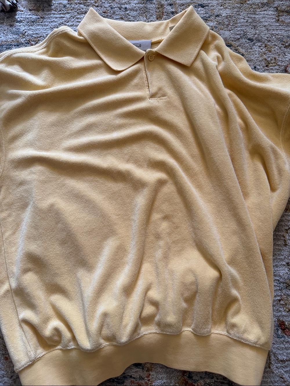 essentials polo tee